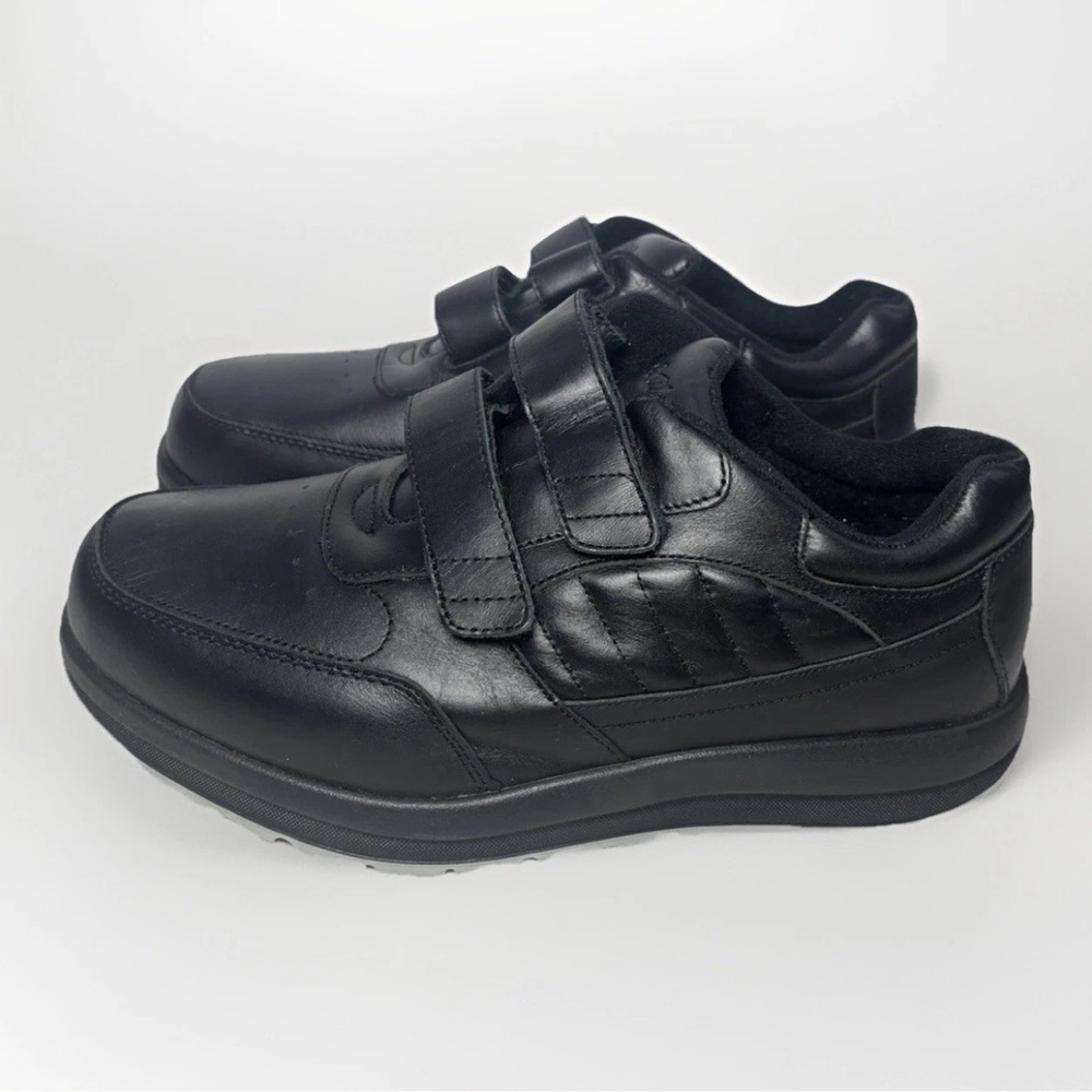 P.W. Minor Leisure Leather Double Strap DX II Shoes US 10 2W New, Black